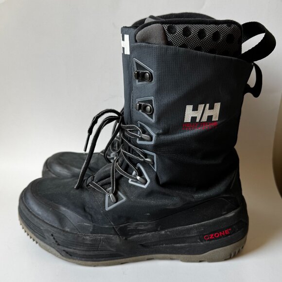 Mens Bivy IceFX T-Max Heat Waterproof Winter Boots - Black/Grey Size 8 - Picture 2 of 13